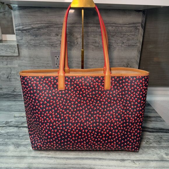 Tory Burch Kerrington Hearts Amore Tote - Picture 2 of 14